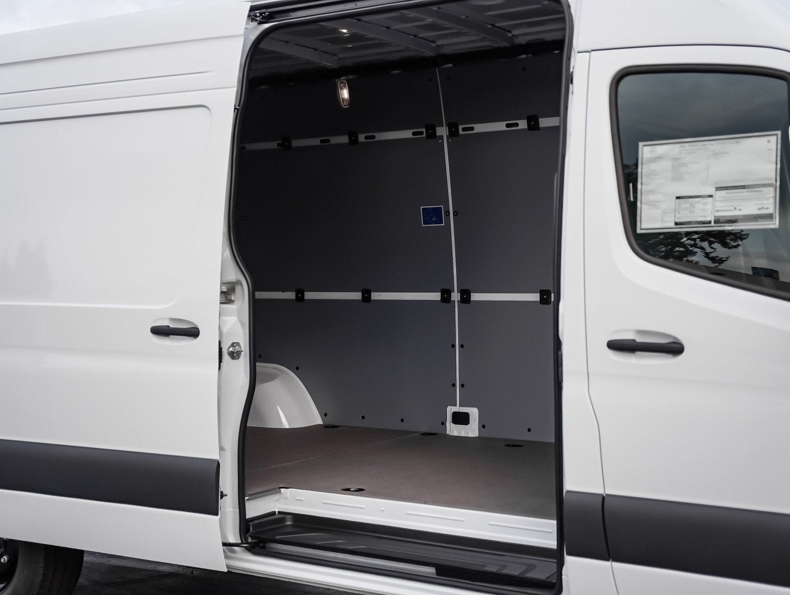 New 2026 Arctic White Mercedes-Benz 3500XD High Roof I4 Diesel HO 170 Extended RWD image 11