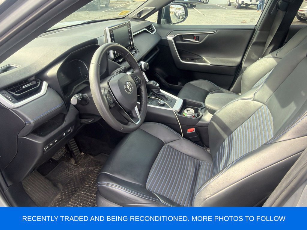 Used 2021 Midnight Black Metallic Toyota XSE image 3