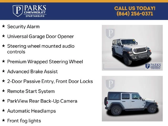 Used 2024 White Jeep Sport S image 5