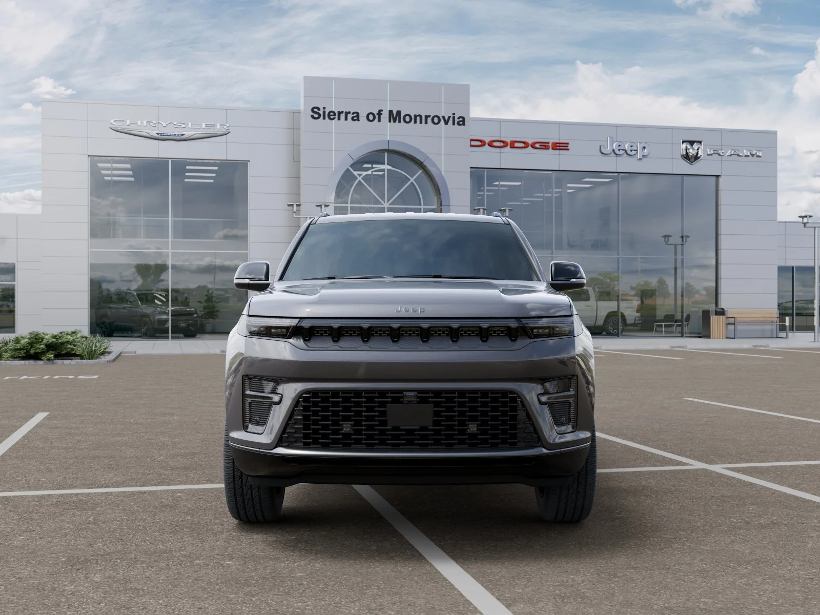 New 2026 Baltic-Gray Metallic Clear-Coat Exterior Paint Jeep Limited Altitude image 32