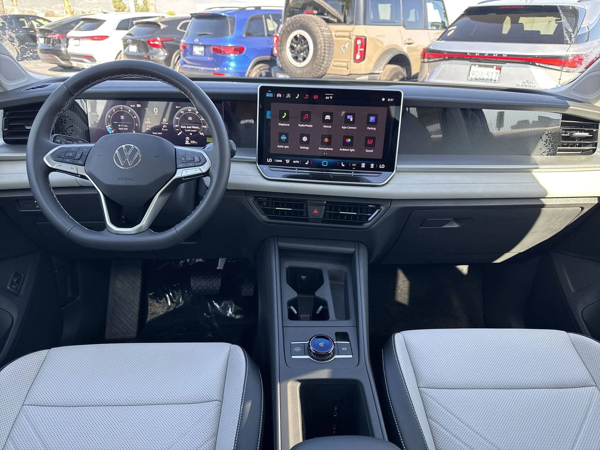 New 2026 Deep Black Pearl Volkswagen SE image 16