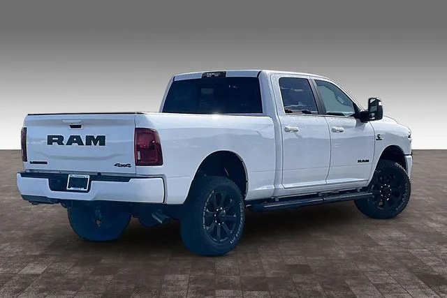 New 2026 Bright White Clear-Coat Exterior Paint RAM Laramie image 15
