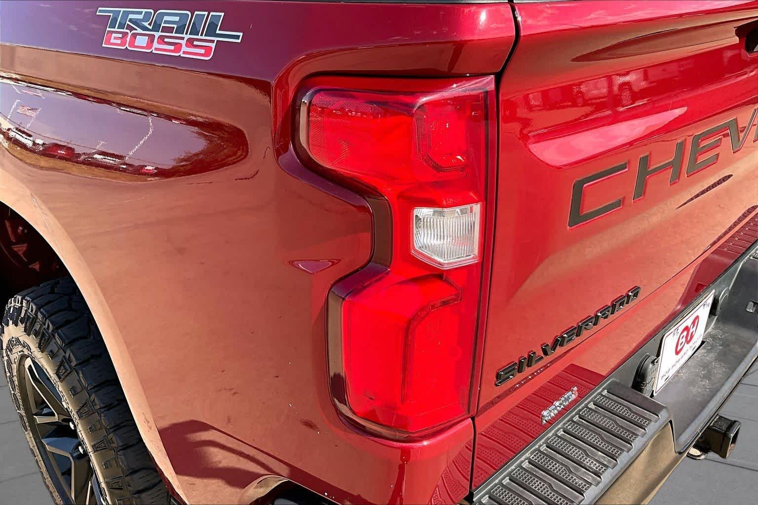 Used 2020 Cajun Red Tintcoat Chevrolet Custom Trail Boss image 25