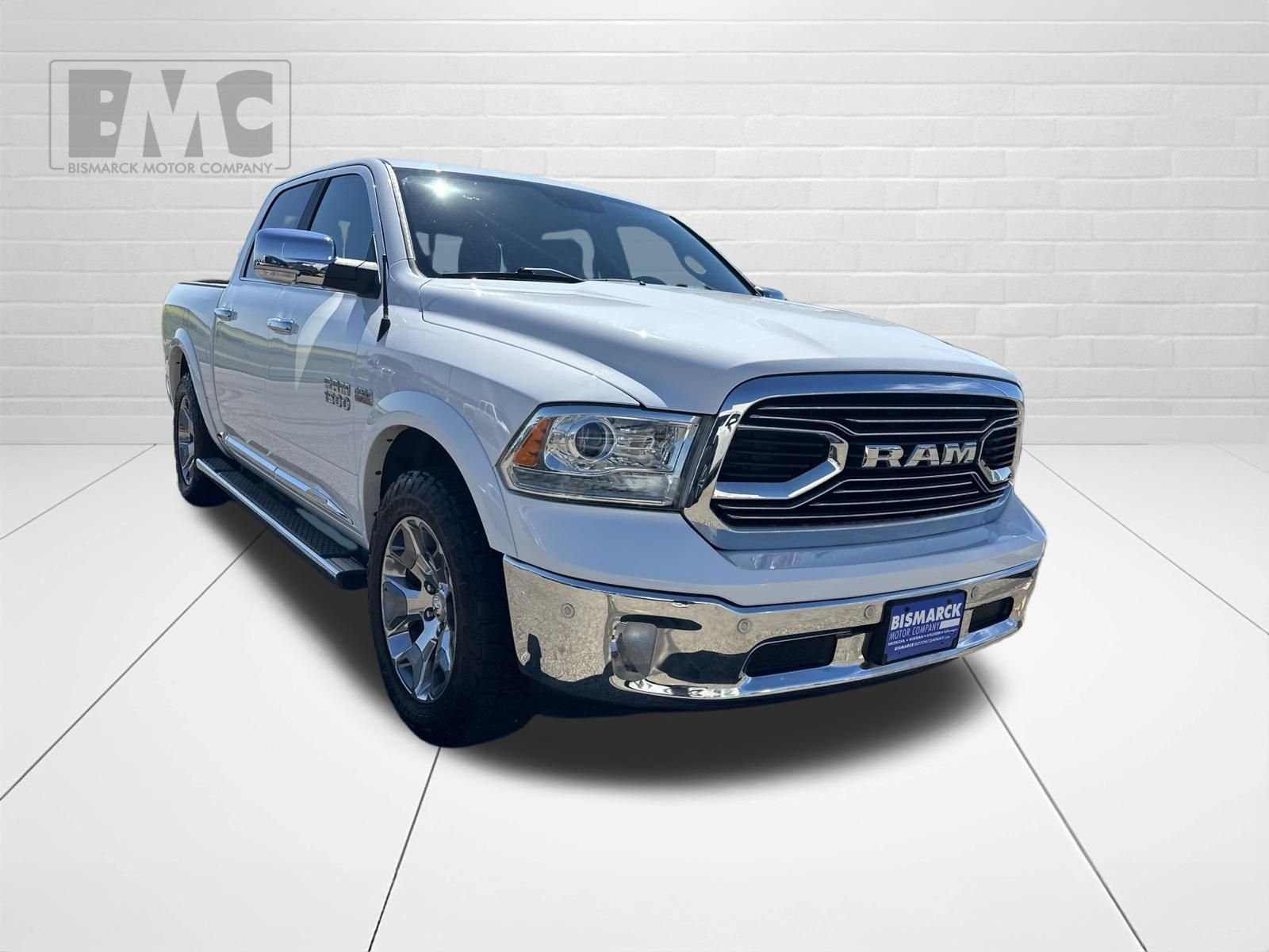 Used 2017 White Ram Laramie Longhorn image 2
