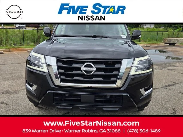 Used 2023 Black Nissan SV image 2