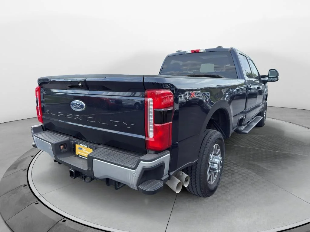 Used 2025 Antimatter Blue Metallic Ford LARIAT image 8