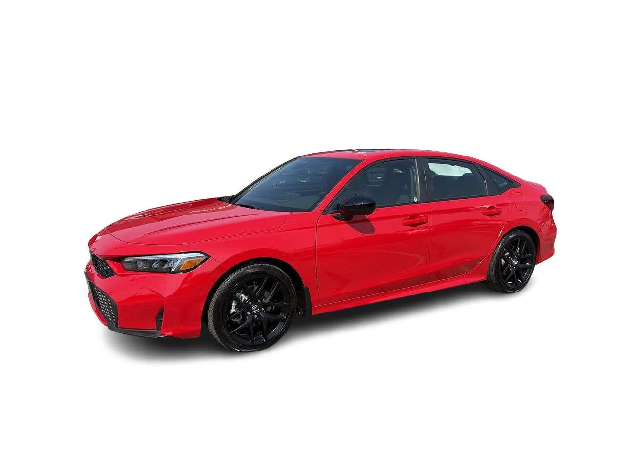 Used 2025 Rallye Red Honda Sport eCVT Sedan Certified Pre-Owned   No Accident image 7