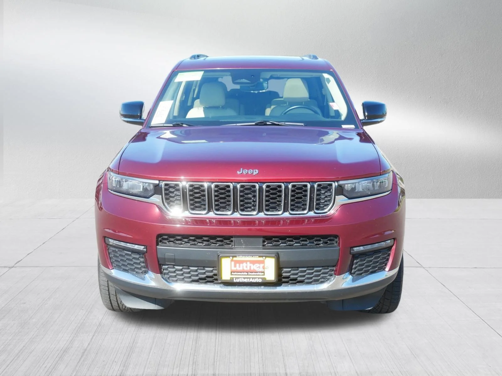 Certified Used 2021 Velvet Red Pearlcoat Jeep Limited image 2