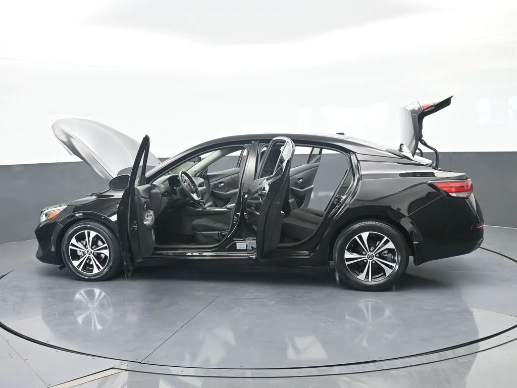 Used 2022 Super Black Nissan SV image 64