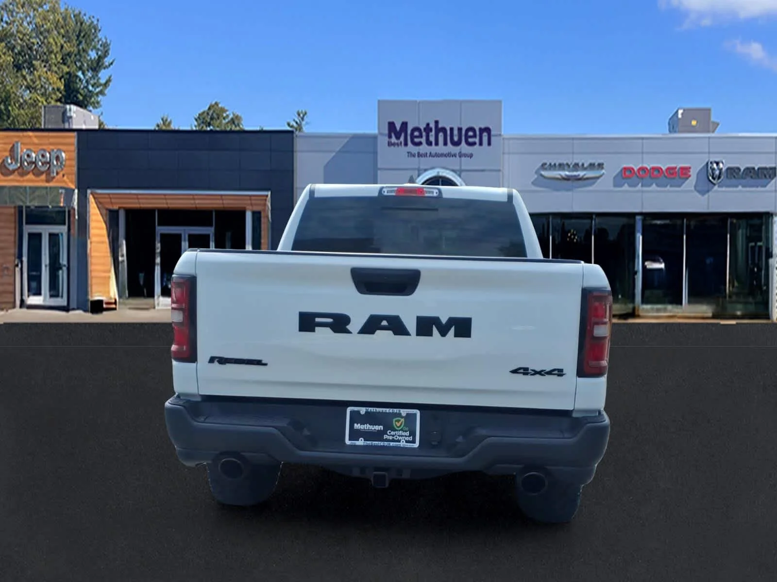Used 2026 Bright White Clearcoat Ram Rebel image 4