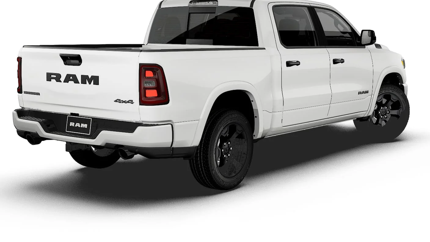 New 2027 Bright White Clear-Coat Exterior Paint RAM BIG HORN image 2