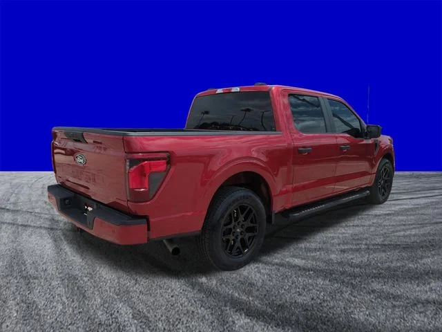 Used 2024 Rapid Red Metallic Tinted Clearcoat Ford STX image 4
