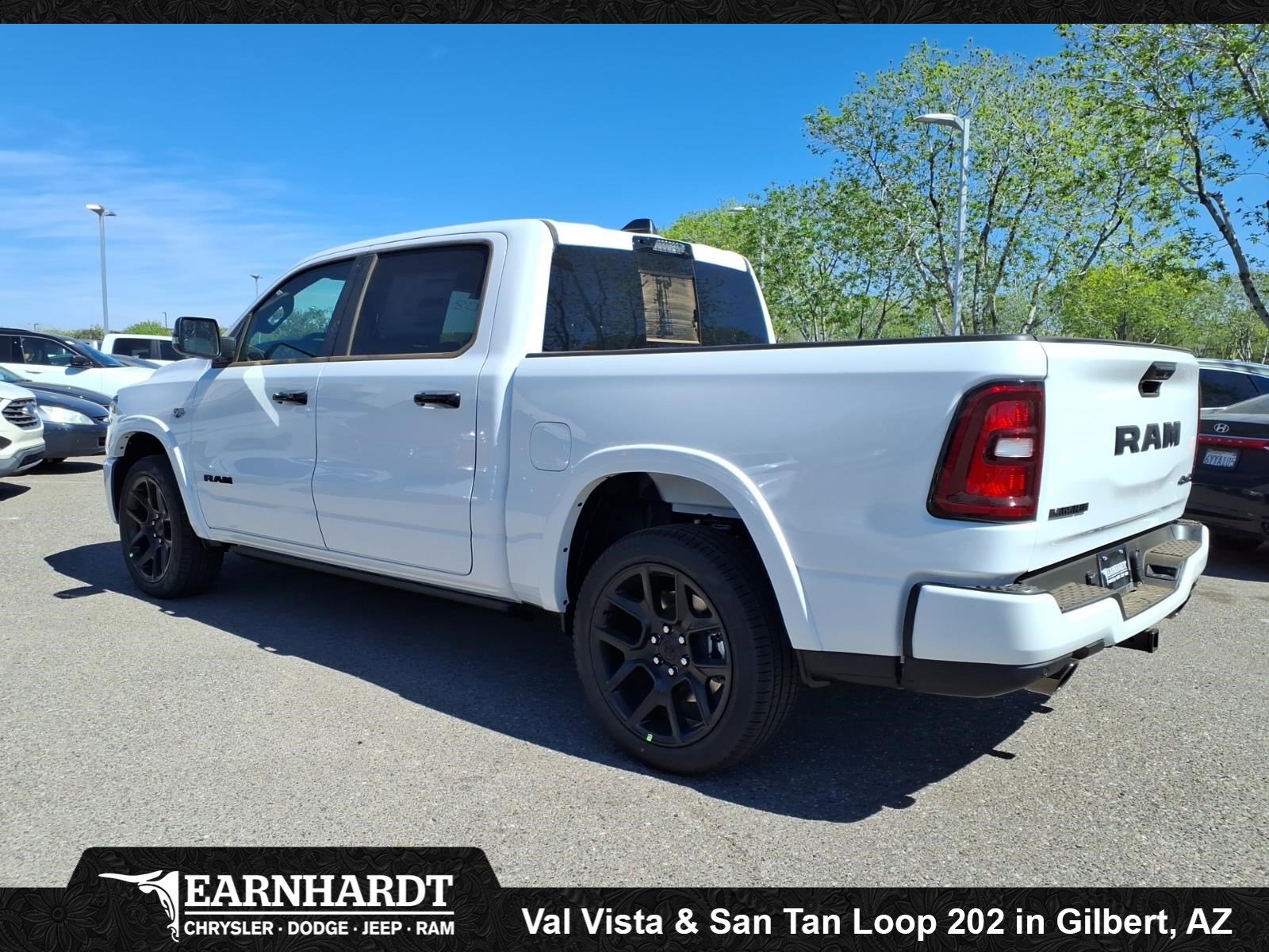 New 2026 Bright White Clear-Coat Exterior Paint RAM Laramie image 4