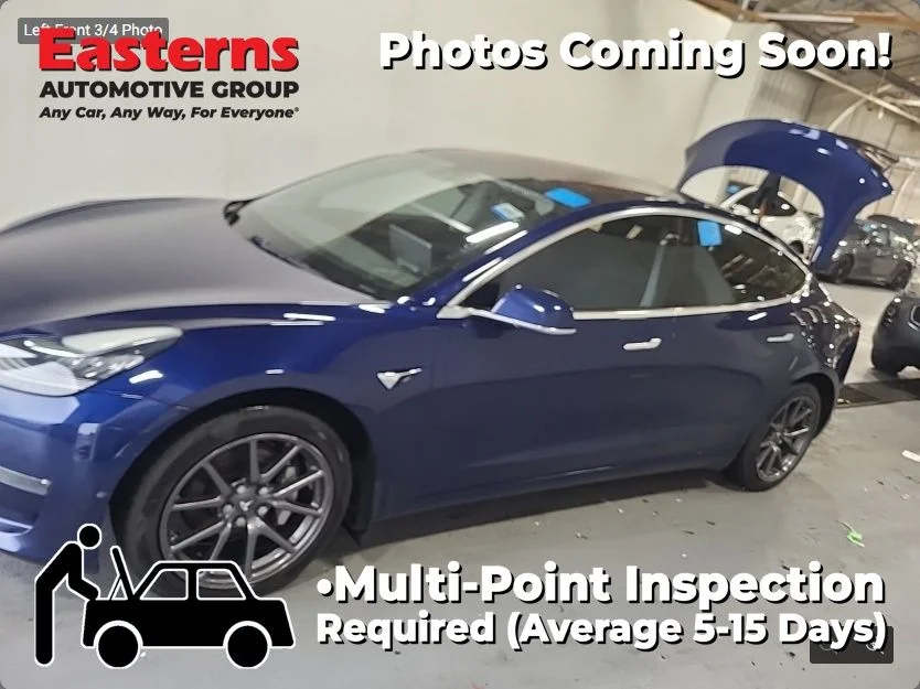Used 2018 Blue Tesla Long Range image 1