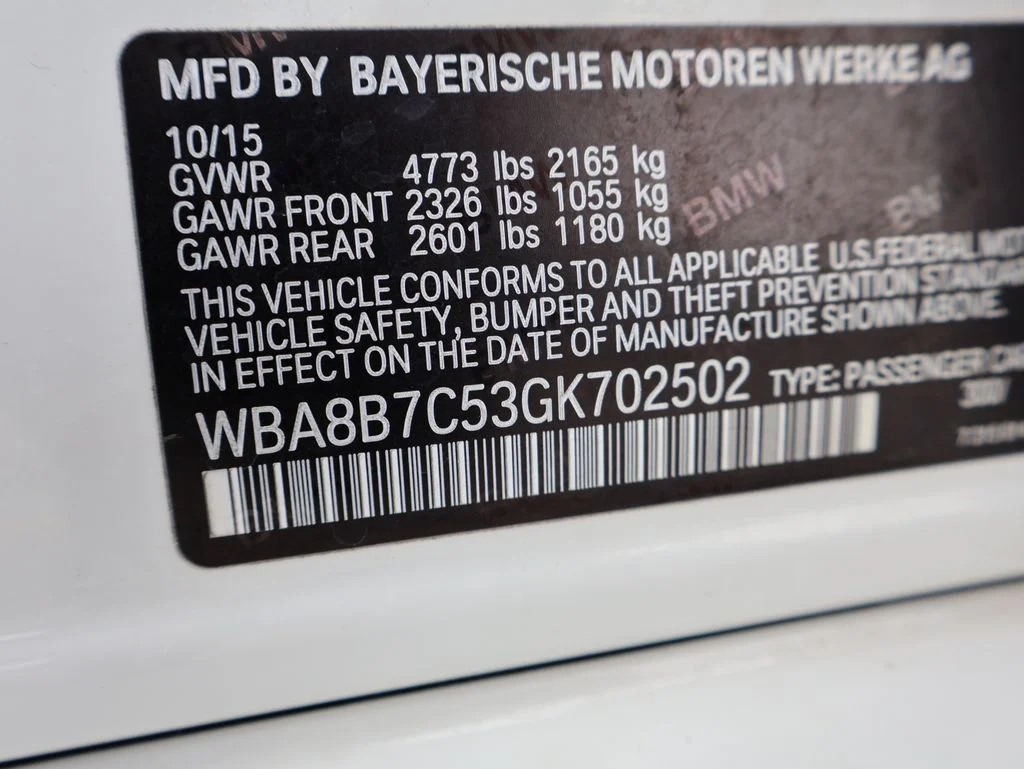 Used 2016 Alpine White BMW 340i xDrive image 40