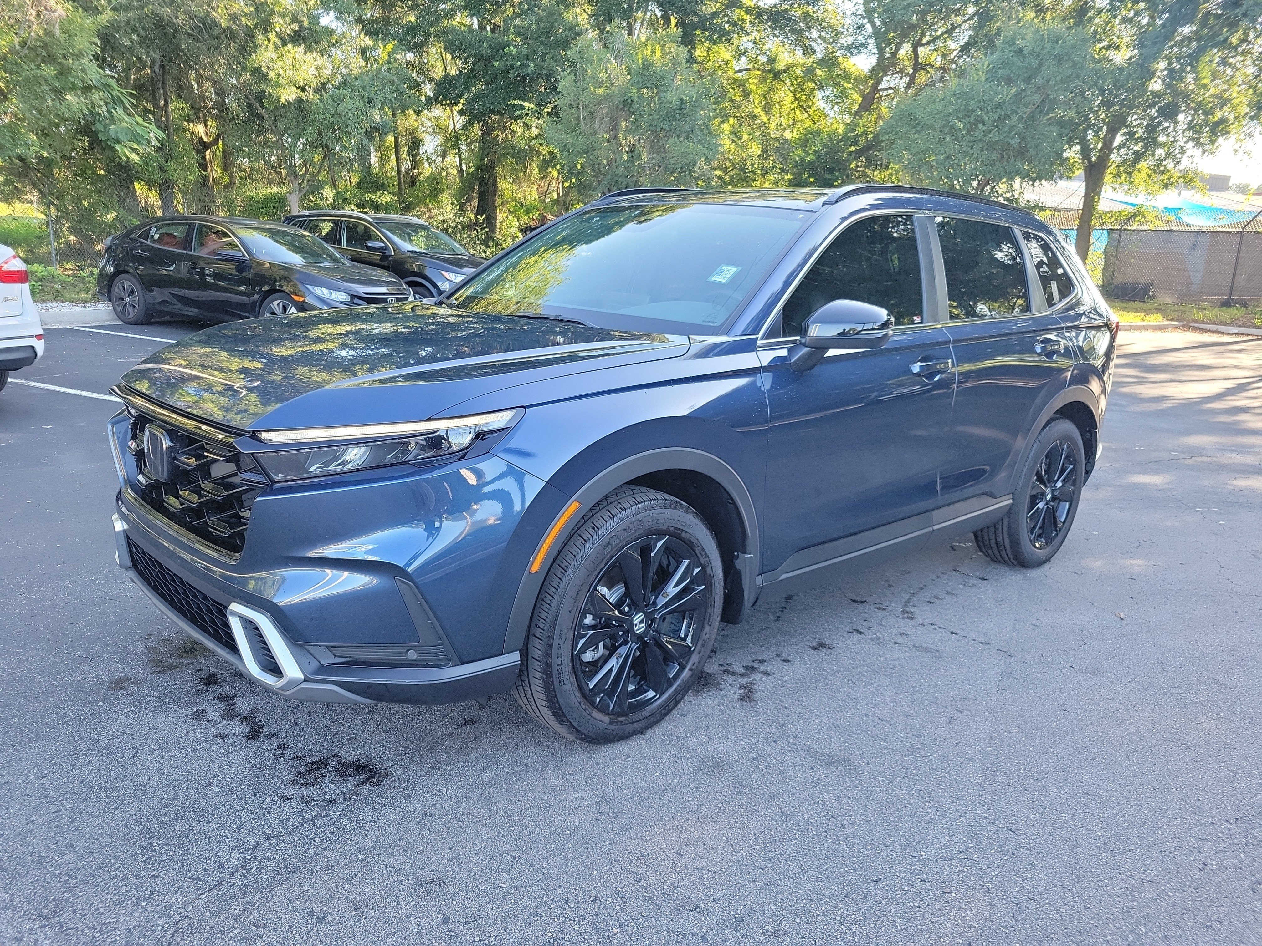 Certified Used 2025 Canyon River Blue Metallic Honda HYBRID AWD SP TRG image 40