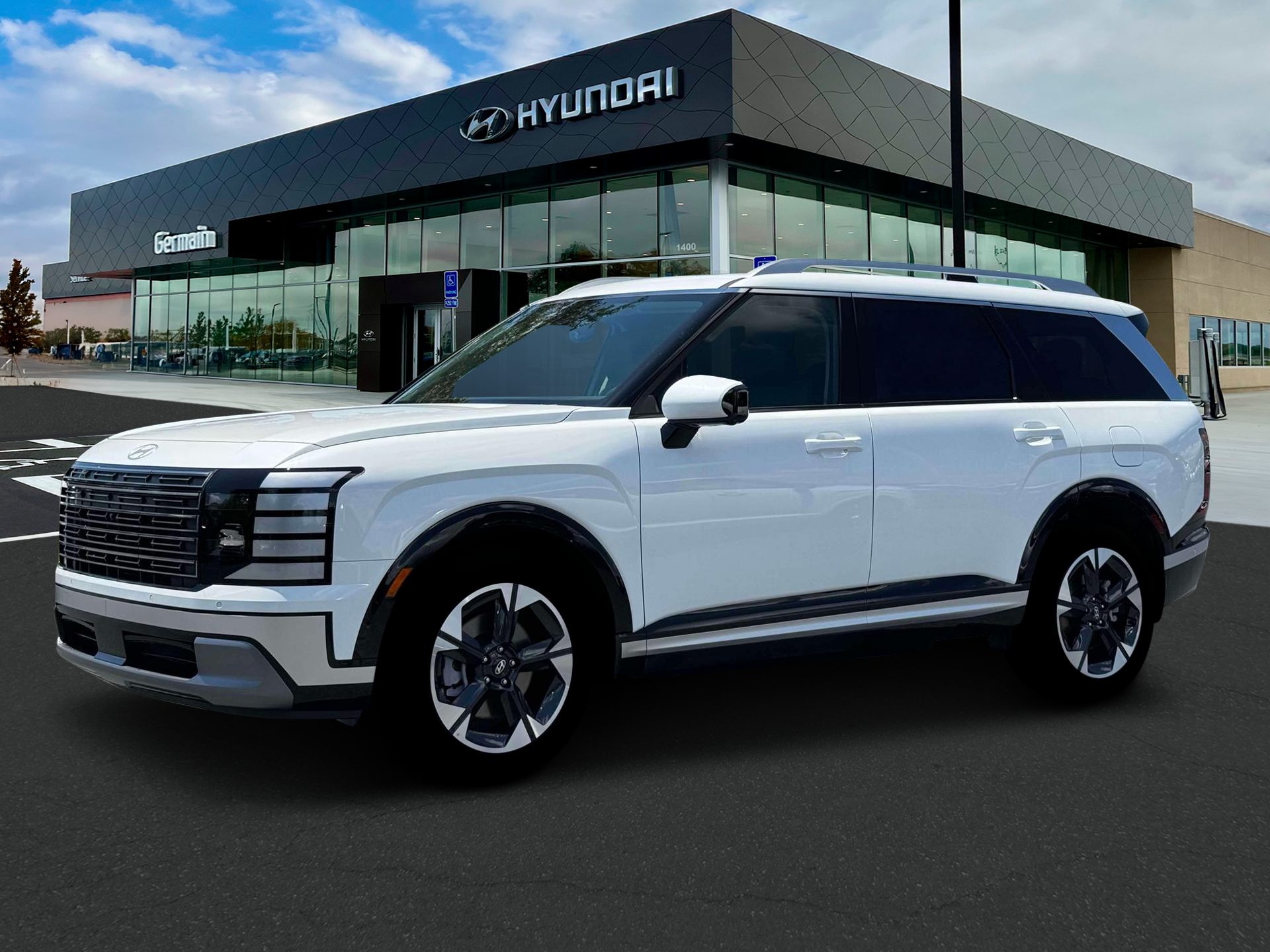 New 2026 Creamy White Pearl Hyundai Limited AWD image 2