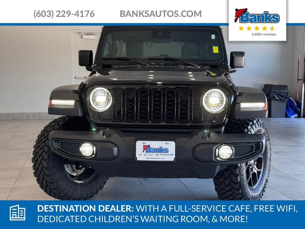 Used 2025 Black Clearcoat Jeep Willys image 3