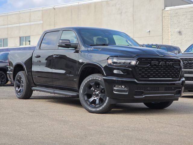 New 2026 Diamond Black Crystal Pearl-Coat Exterior Paint RAM Big Horn/Lone Star image 2