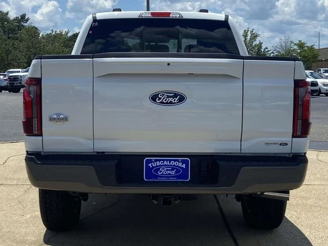 New 2026 Star White Metallic Tri-Coat Ford King Ranch image 3