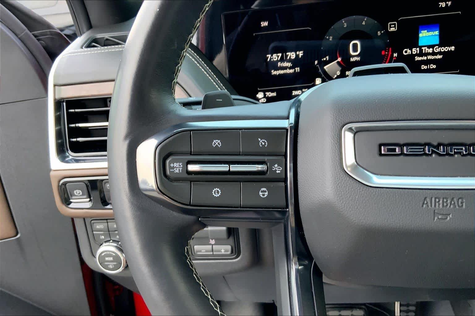 Used 2026 Volcanic Red Tintcoat GMC Denali Ultimate image 21