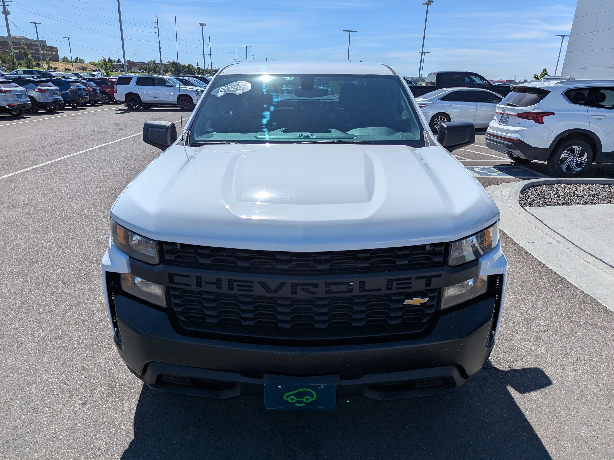 Certified Used 2020 SUMMIT WHITE Chevrolet Work Truck image 6