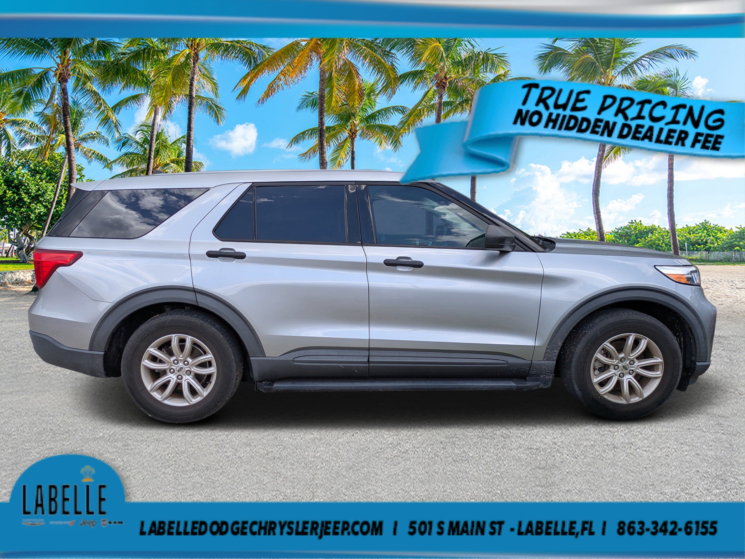 Used 2021 Silver Ford Base image 2