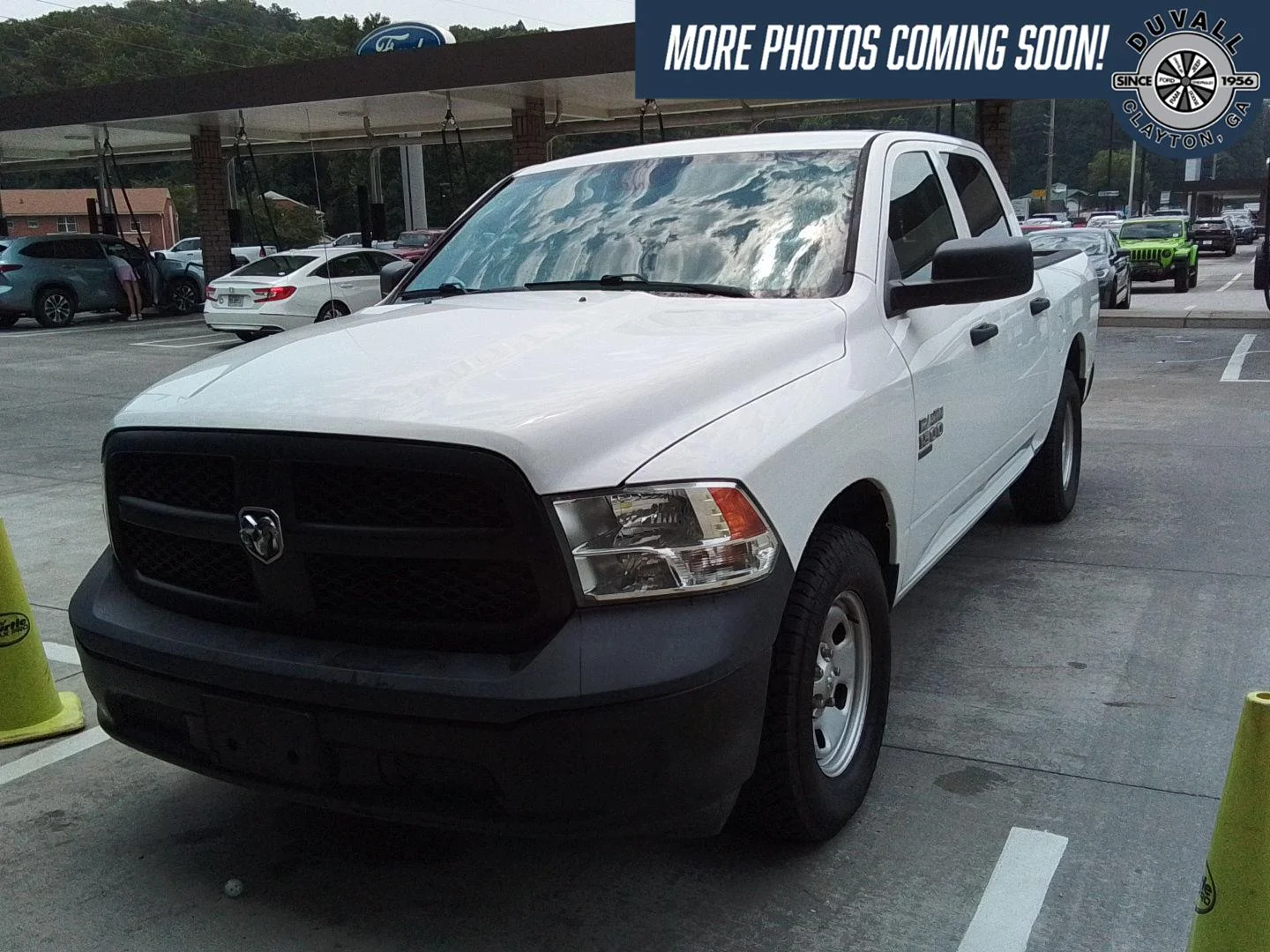 Used 2019 Bright White Clearcoat Ram Tradesman image 1