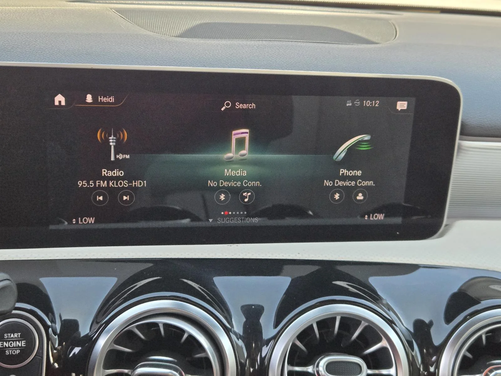Used 2019 Digital White Metallic Mercedes-Benz A 220 Sedan image 7