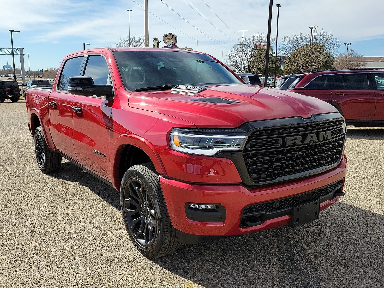 New 2026 PR6 Molten Red Ram LIMITED CREW CAB 4X4 5