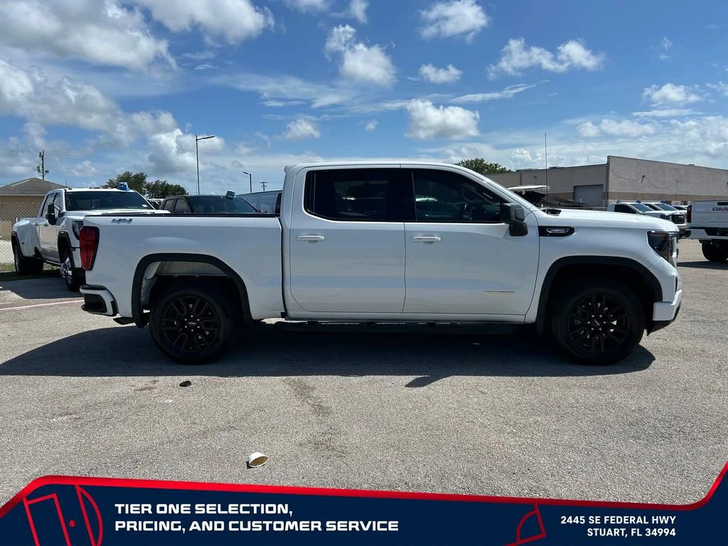 Certified Used 2025 Summit White GMC Elevation image 4