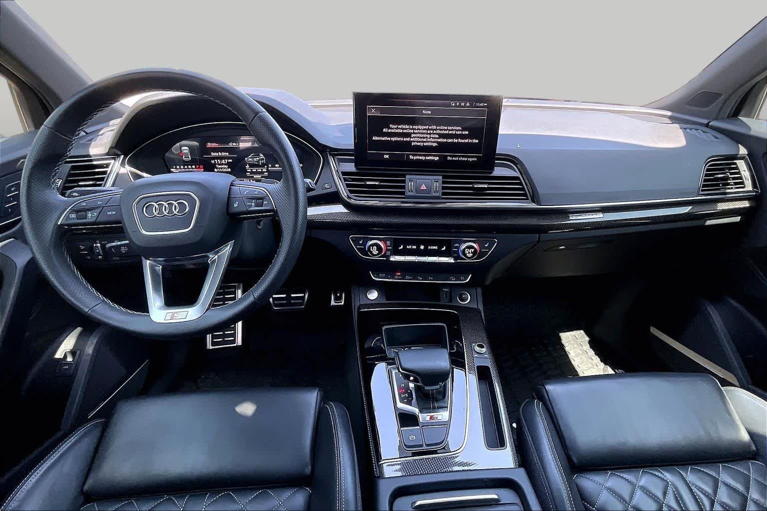 Used 2023 Daytona Gray Pearl Effect Audi Prestige image 15