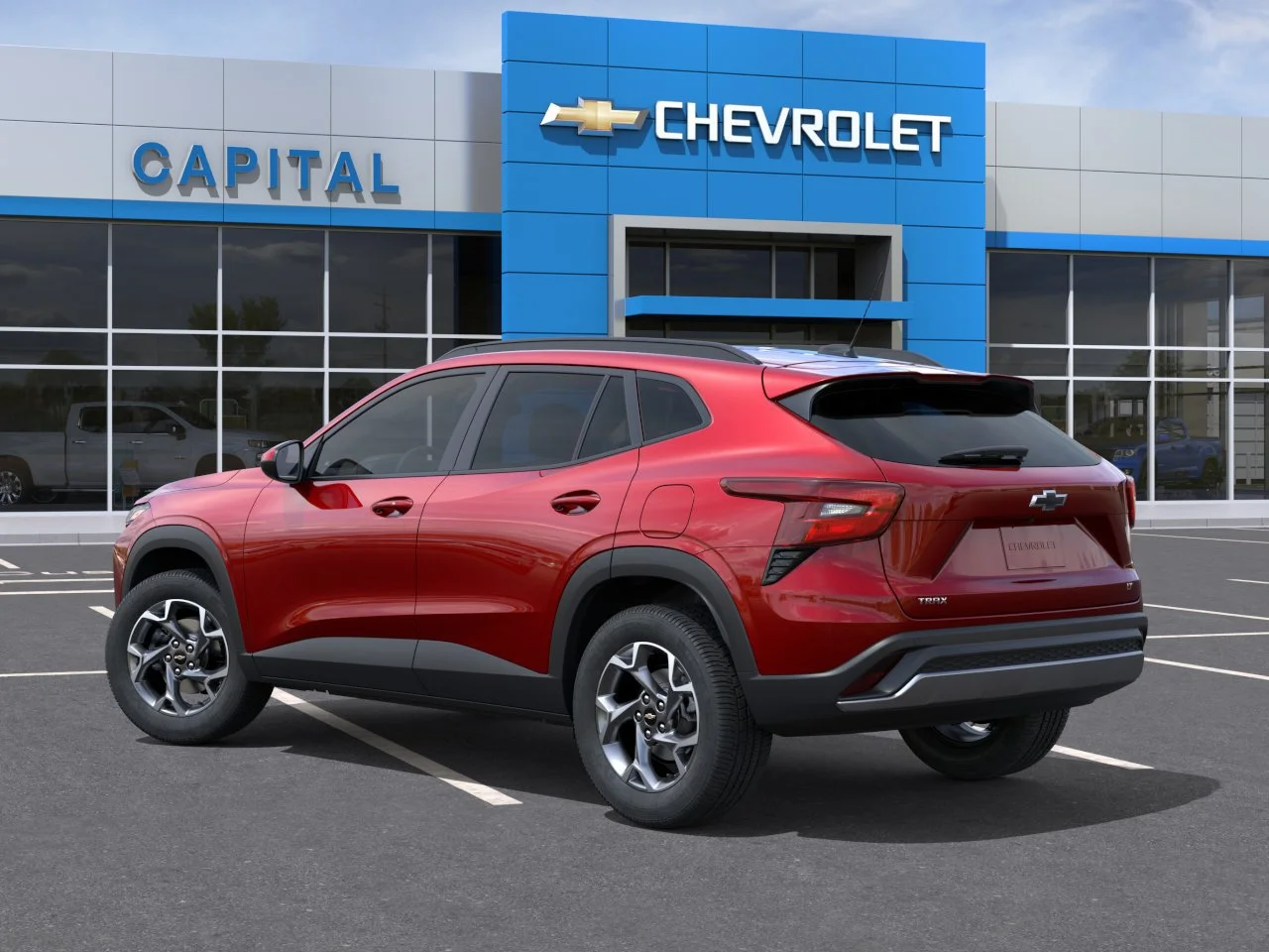 New 2026 Apex Red Chevrolet LT image 4