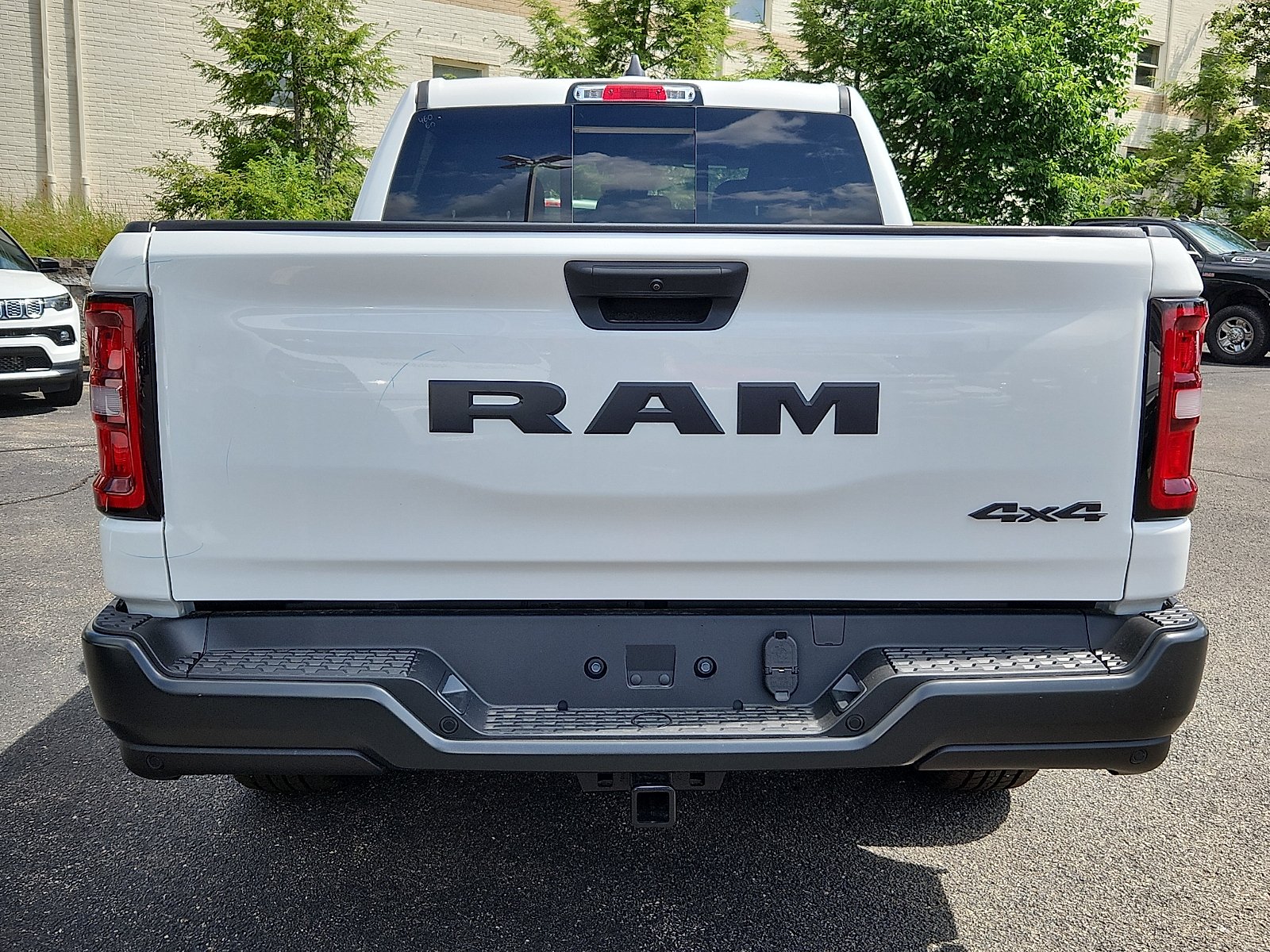 New 2026 Bright White Clear-Coat Exterior Paint RAM Tradesman Crew Cab 4x4 5
