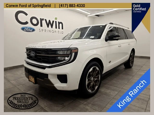 Certified Used 2025 Star White Ford King Ranch image 1