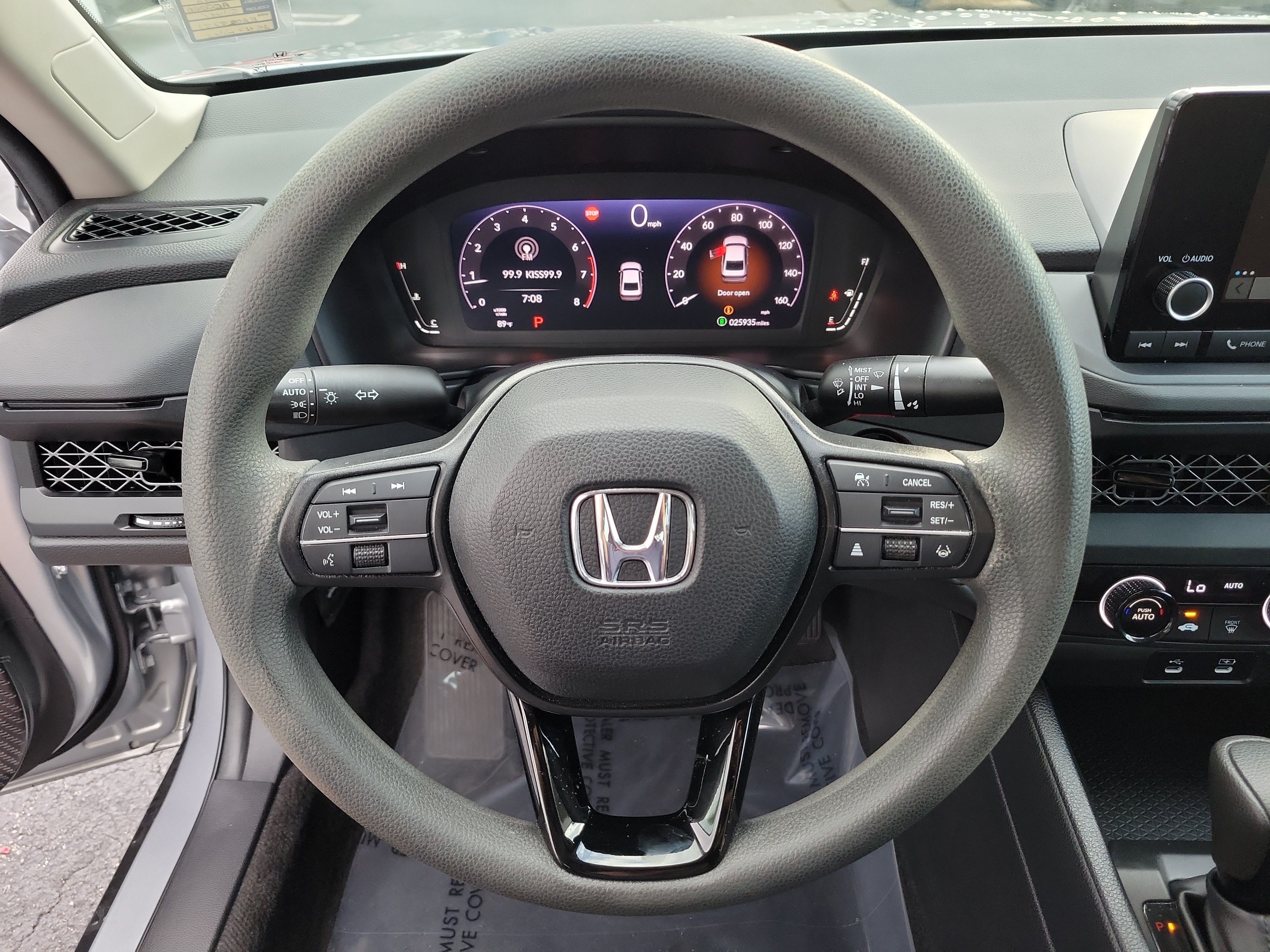 Certified Used 2024 Solar Silver Metallic Honda 1.5T LX image 54