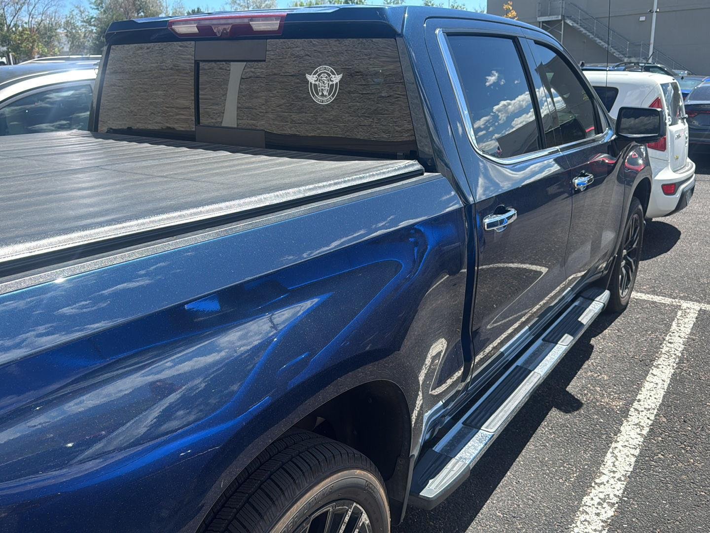 Used 2020 Northsky Blue Metallic Chevrolet High Country image 4