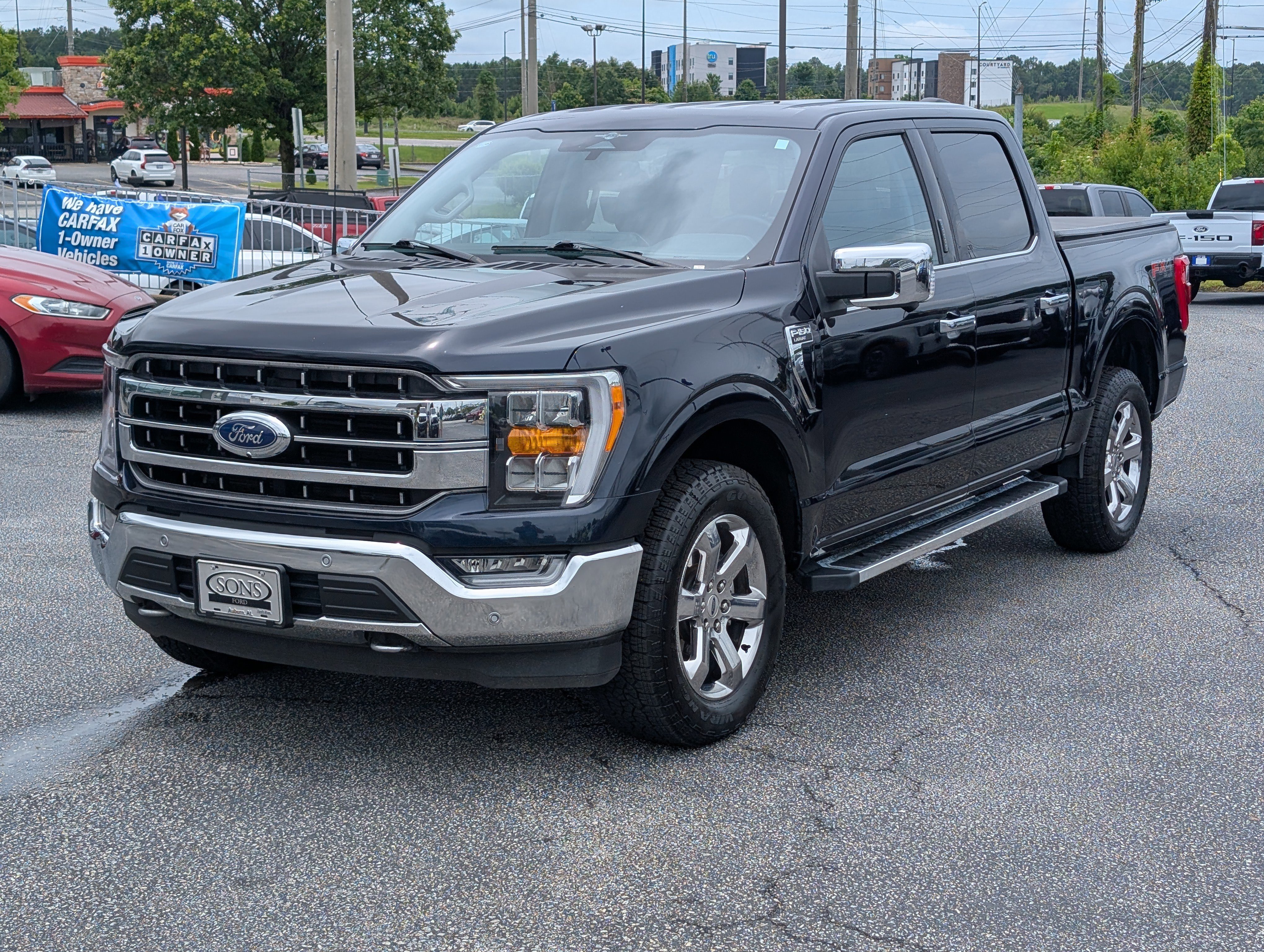 Certified Used 2023 Antimatter Blue Metallic Ford LARIAT image 2