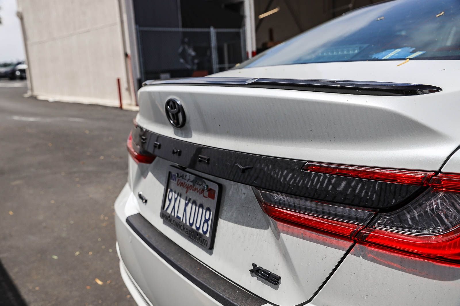 Used 2025 Midnight Black Metallic Toyota XSE image 10