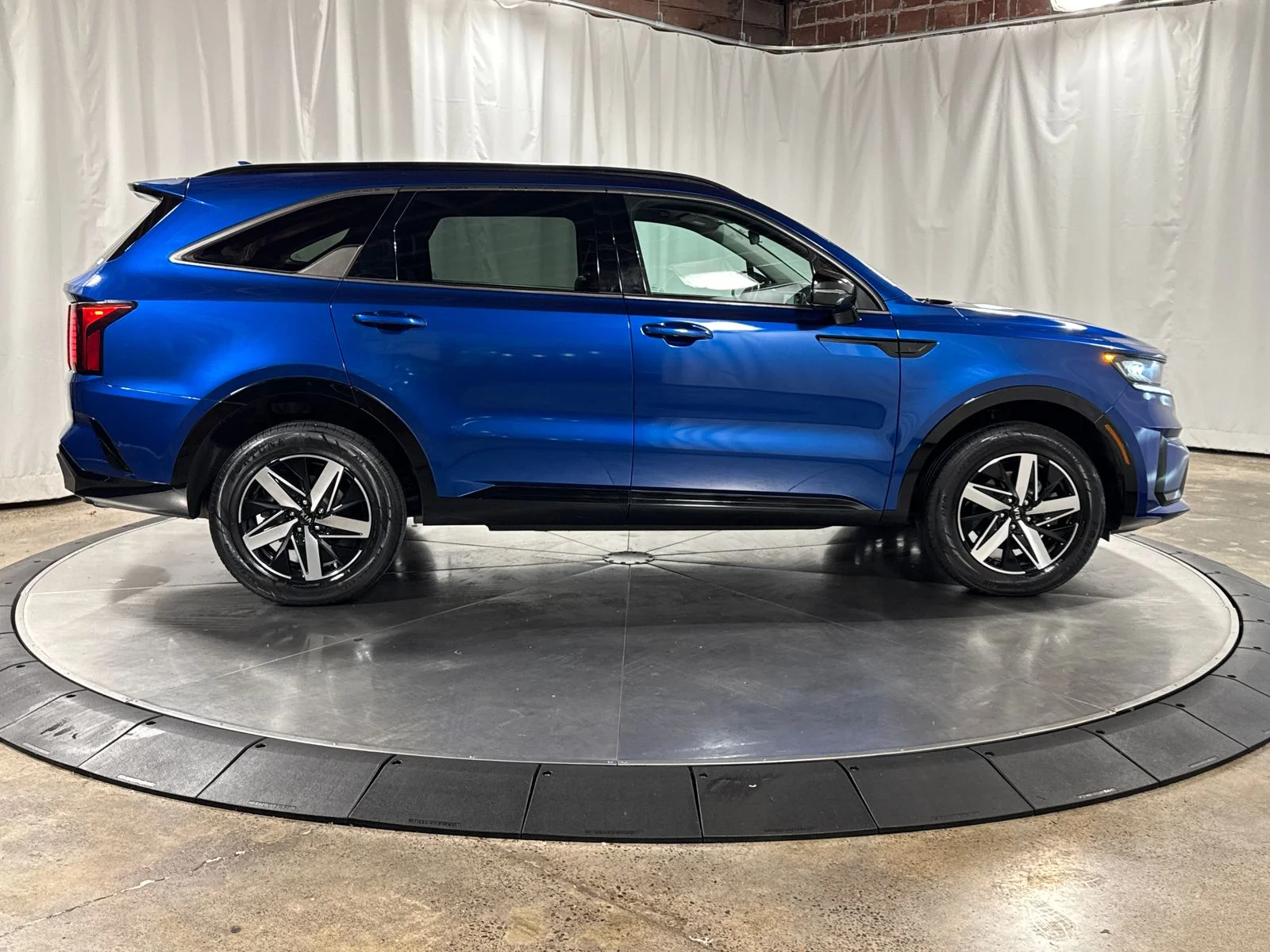 Certified Used 2021 Blue Kia EX image 9