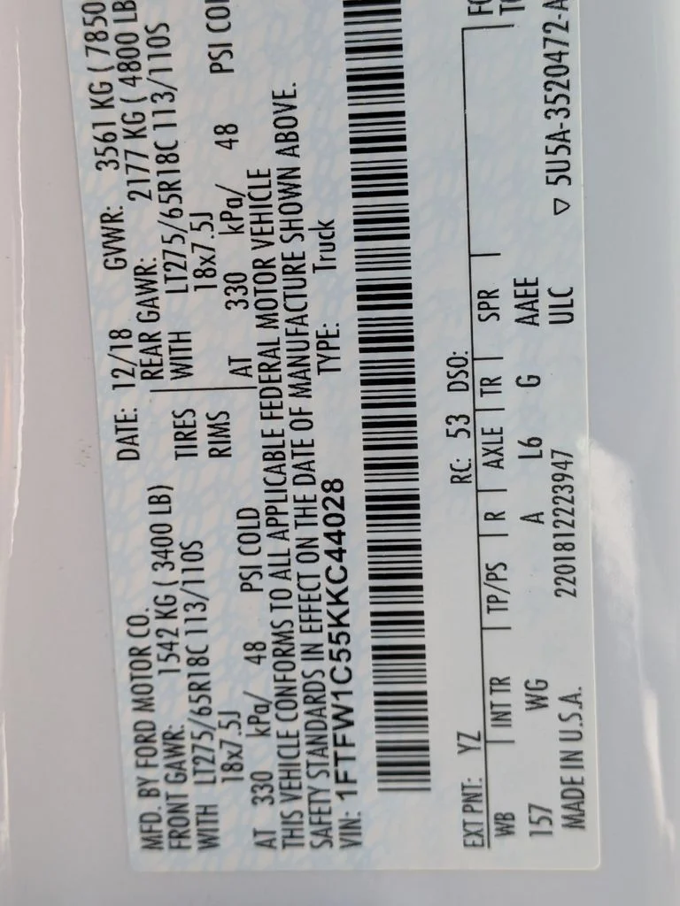 Used 2019 White Ford XL image 30