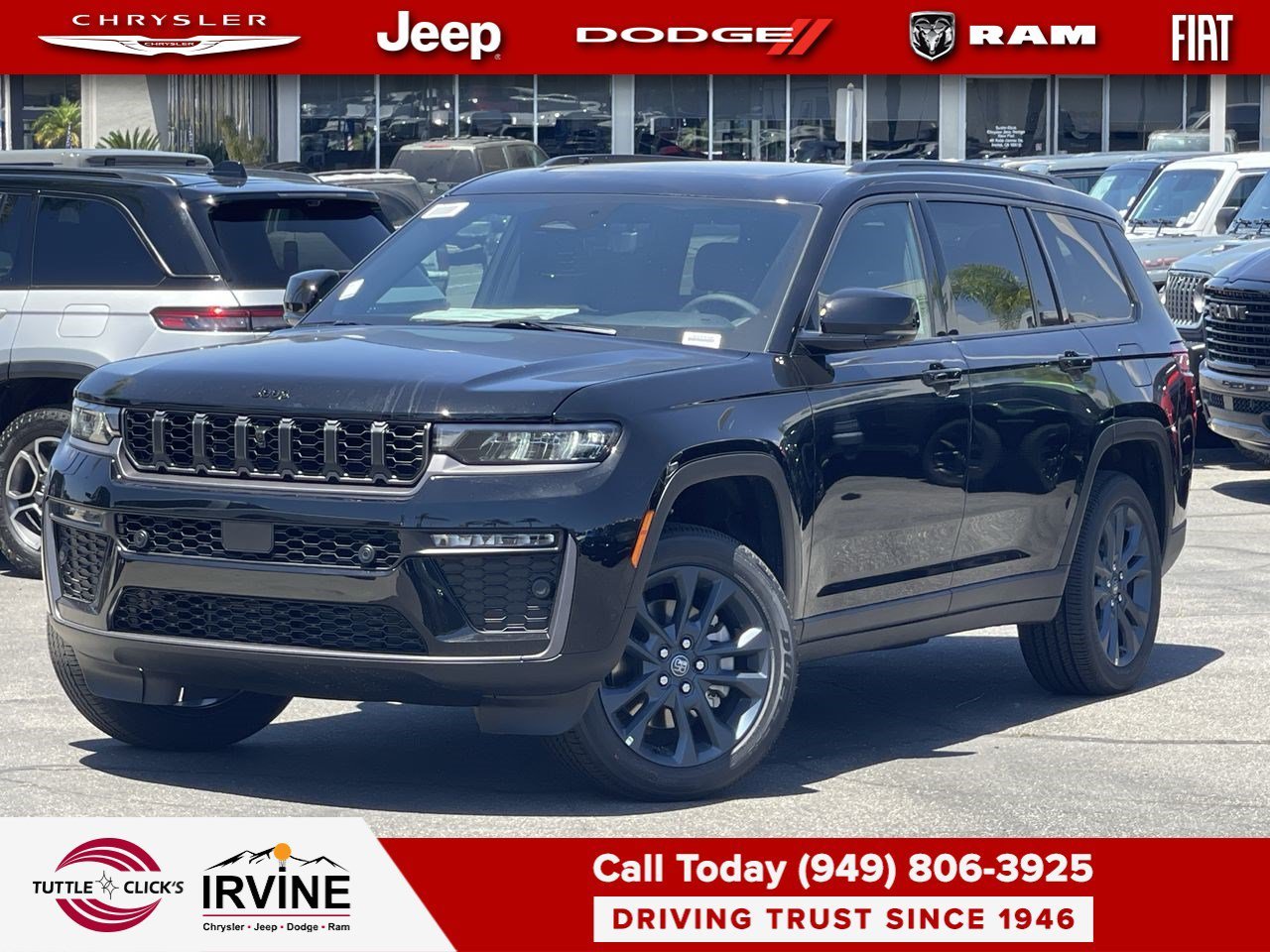 New 2026 Diamond Black Crystal Pearl-Coat Exterior Paint Jeep 85th Anniversary Edition image 1