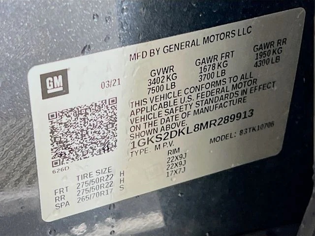 Used 2021 Blue GMC Denali image 32