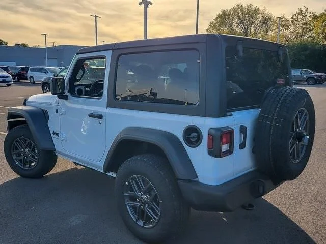 New 2026 Bright White Clear-Coat Exterior Paint Jeep Sport S image 6