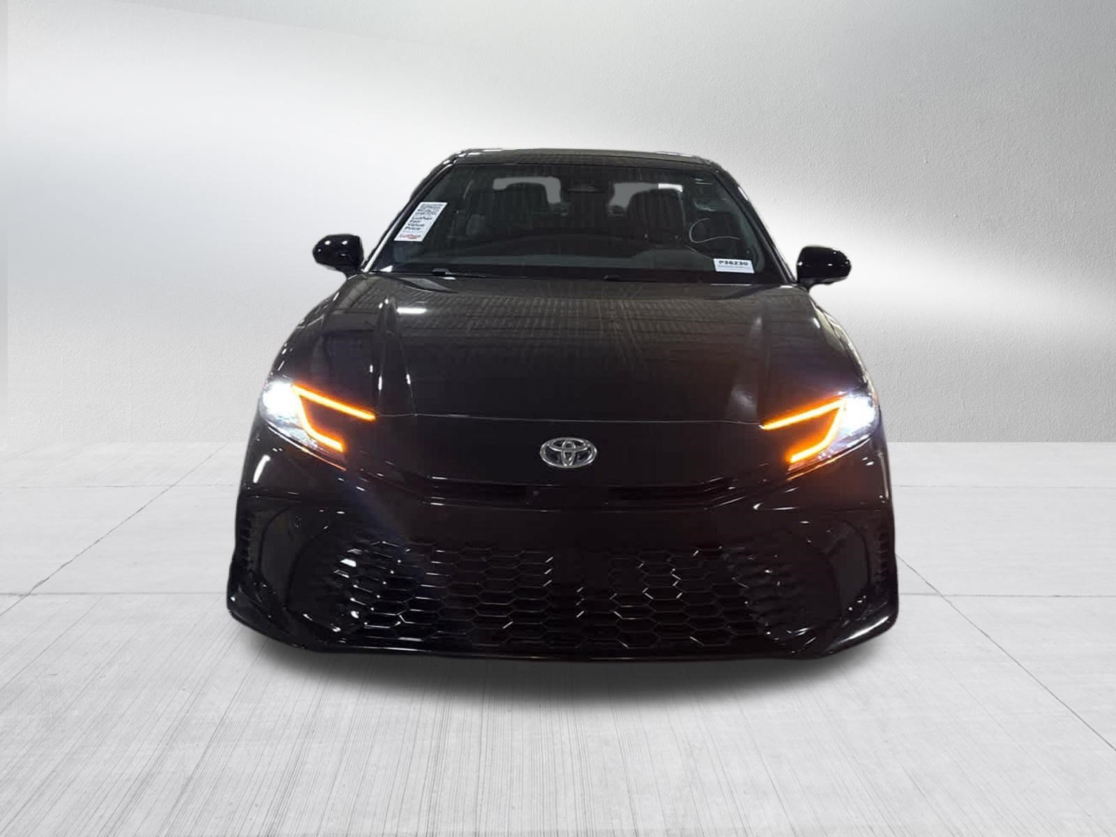 Used 2025 Midnight Black Metallic Toyota XSE image 2