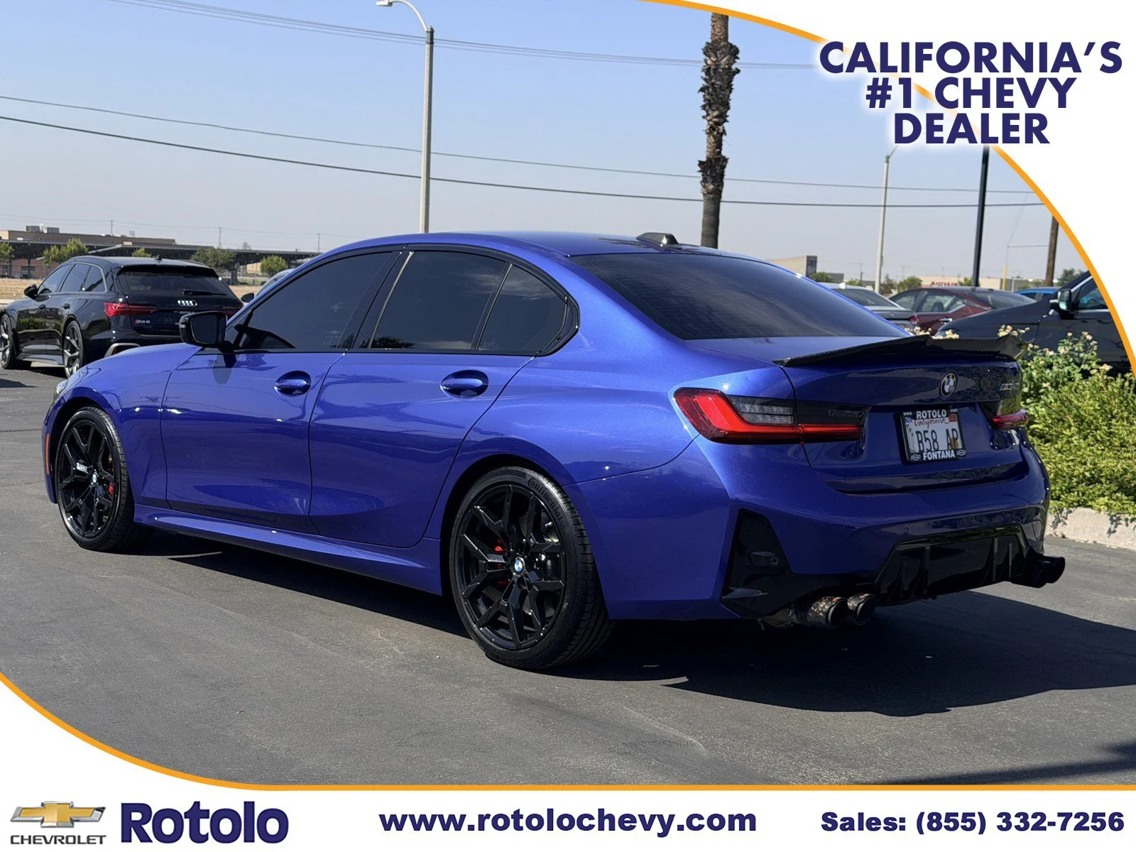 Used 2025 Portimao Blue Met BMW M340i image 4
