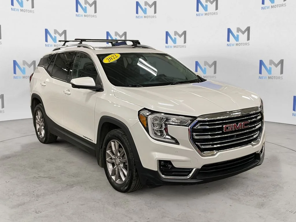 Used 2022 White Frost GMC SLT image 7