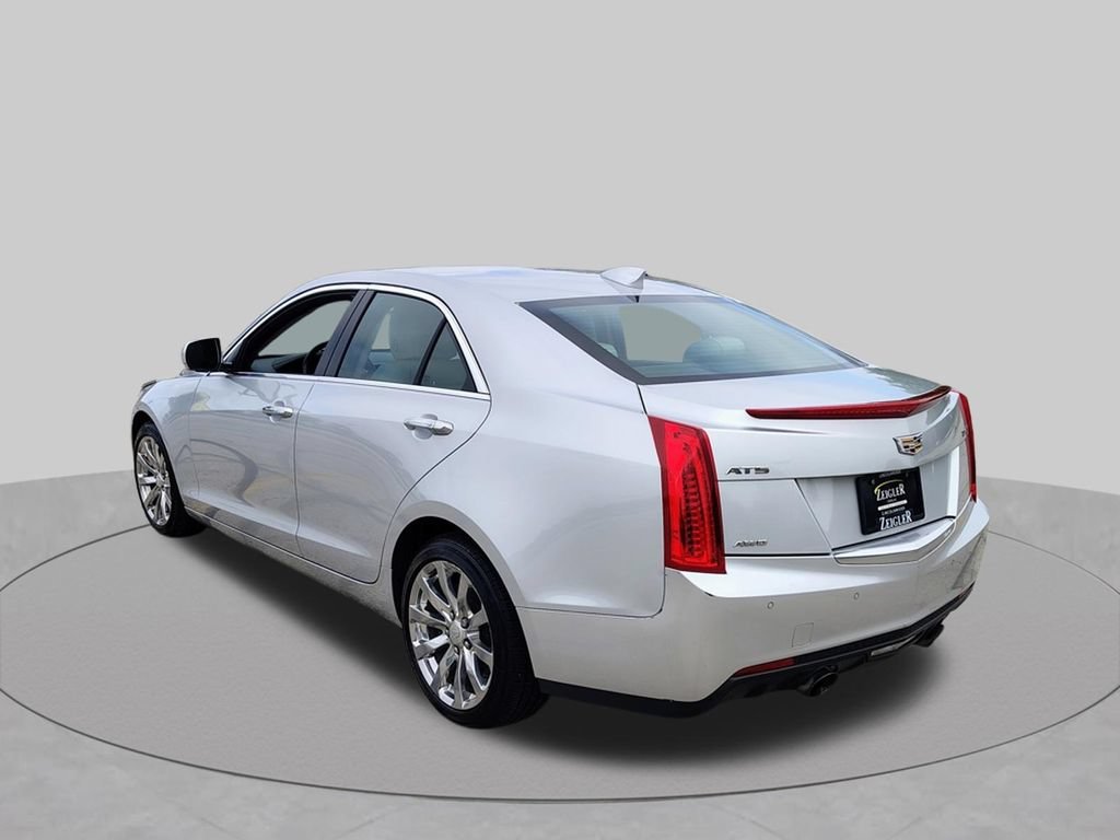 Used 2018 RADIANT SILVER METALLIC Cadillac Luxury AWD image 7