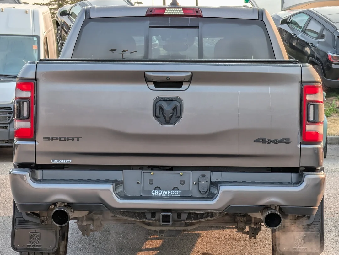 Certified Used 2023 Grey RAM Sport - - 4x4 - Sport Hood - 22 Forged Wheels - Trailer Hitch & Power Pedals & More! image 7