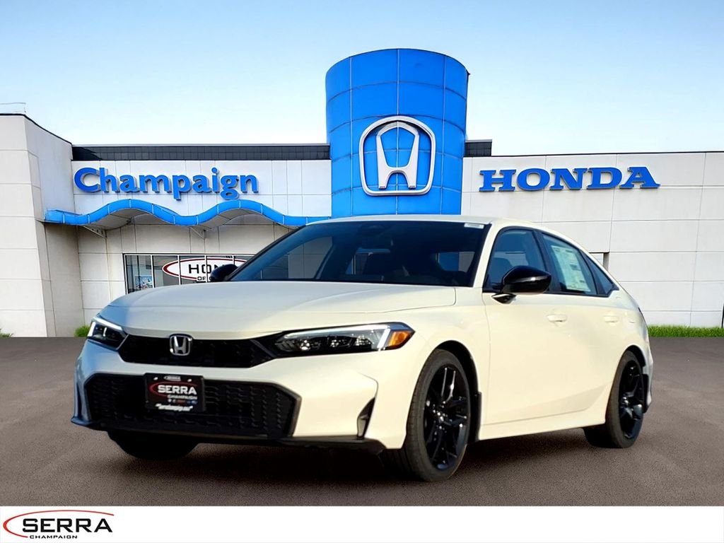 New 2026 Platinum White Pearl Honda Sport image 1